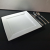 Dinerbord - Napoli - Vierkant met rand 30x30cm (Krat 10 stuks)