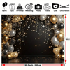 Photobooth achtergrond - Zwart goud