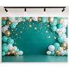 Photobooth achtergrond - Ballonnen groen