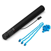 Confettishooter lichtblauw - 50cm (12m) Streamers