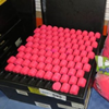 Consumptiemunten roze 1000 stuks in telbak