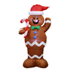 Opblaasfiguur - Gingerbreadman kerst