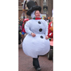 Mascottepak Opblaasbaar kostuum -  Sneeuwpop