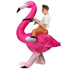 Opblaasbaar Kostuum - Flamingo