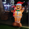 Opblaasfiguur - Gingerbreadman kerst