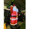 Opblaasfiguur - Kerstman zwaaiend 2,4m