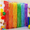 Photobooth achtergrond - Multicolor folie streamers 2x2m