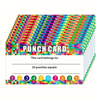 Ponskaartjes 10 - Color - per 50 stuks