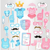 Props tbv photobooth - Gender reveal
