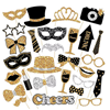 Props tbv photobooth - Gold