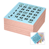Bingokaarten 100 setjes van 5 games 