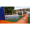 Bubble voetbal met boarding