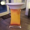 Statafel met Statafelrok slimfit - Bierglas Statafel met Statafelrok slimfit - Bierglas