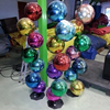 Kerstdecoratie (kerstballen pilaar) decoballen