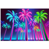 Photobooth achtergrond - Neon palmboom
