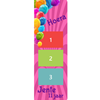 Fotostrip Feest roze met ballonnen