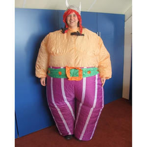 Zoeken Trots loterij Mascottepak Opblaasbaar kostuum - Viking Obelix