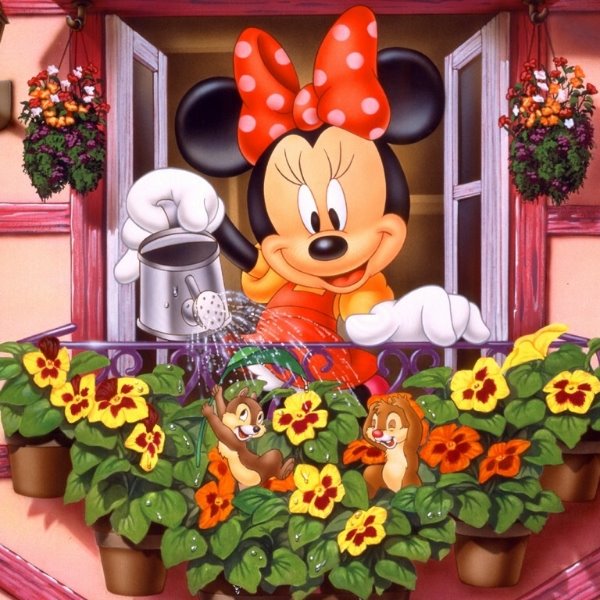 Bibberspiraal - Minnie Mouse