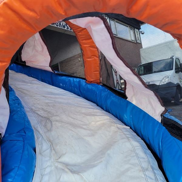 Springkussen Mini seaworld walvis met slide Springkussen Mini seaworld walvis met slide