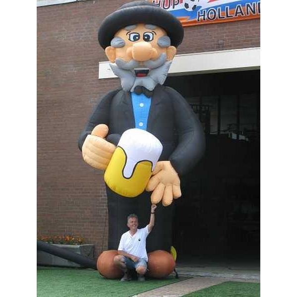 Jarige man Bierpul 4,5m