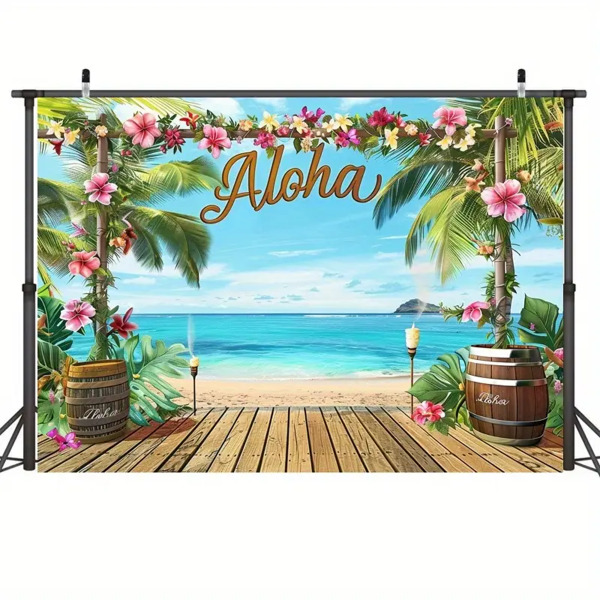 Photobooth achtergrond - Aloha