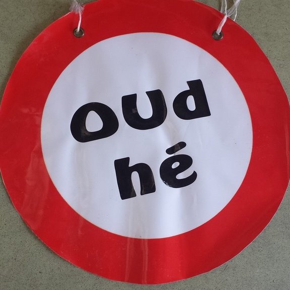 Banner - Oud hé
