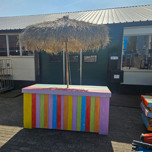 Beach buffettafel incl. parasol Beach buffettafel incl. parasol