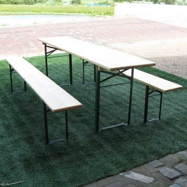 Biertafelset 220cm (standaard)