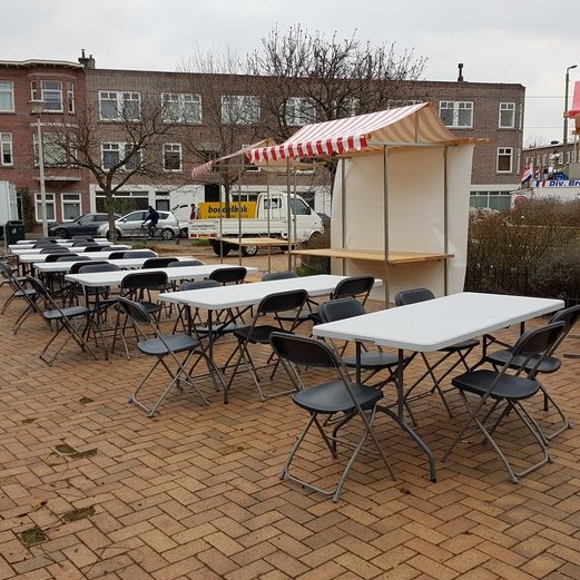 Buffettafel (Opvouwbaar dus handig in vervoer)