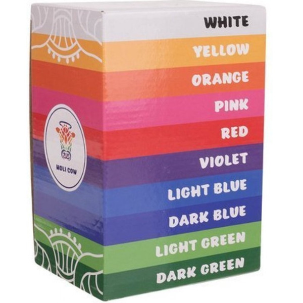 Color Run – Holi cow poederpakket 10x100gram