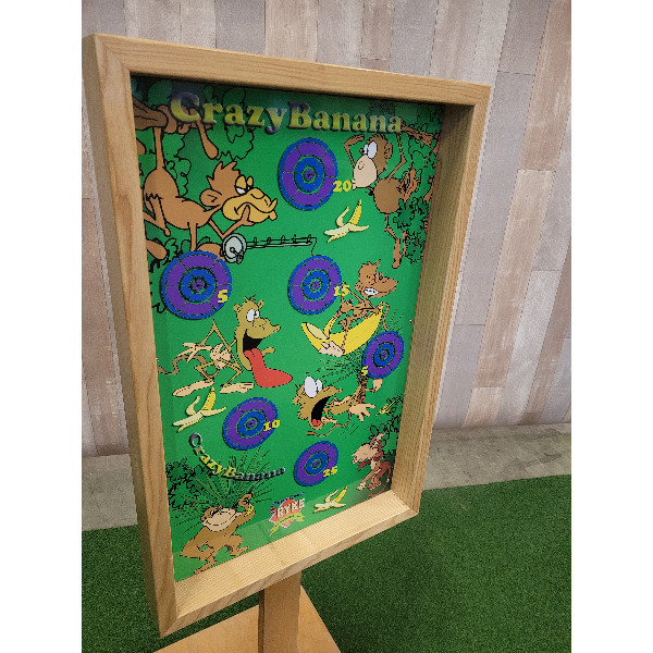 Kleefballen spel banana op standaard