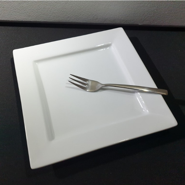 Ontbijtbord - Napoli - Vierkant 19x19cm (Krat 20 stuks)