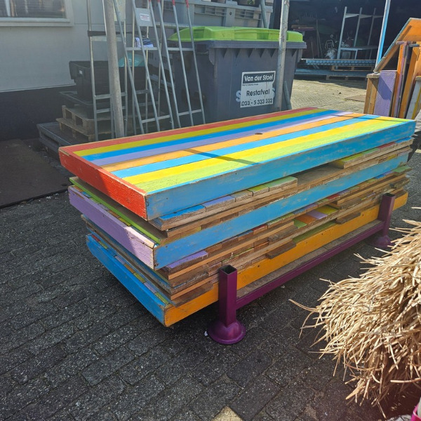 Gekleurde Buffettafel - beach