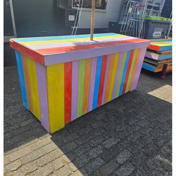 Gekleurde Buffettafel - beach