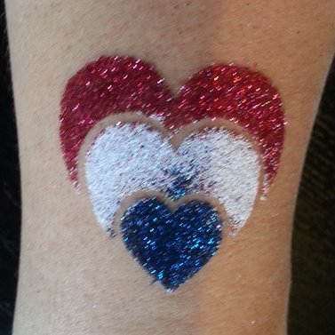 Glittertattoos artiest