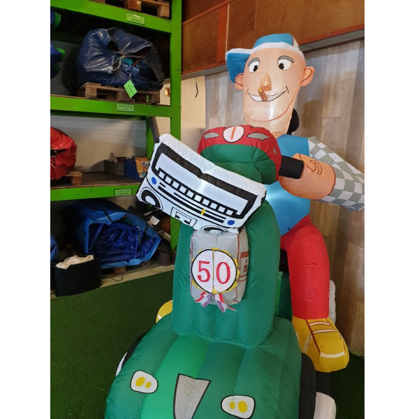 Indoor Jarige man Scootmobiel 2,3m