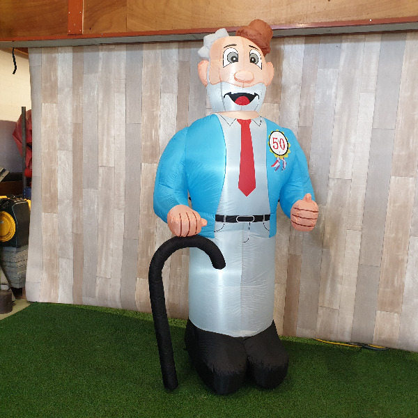 Indoor Jarige man wandelstok 2,3m