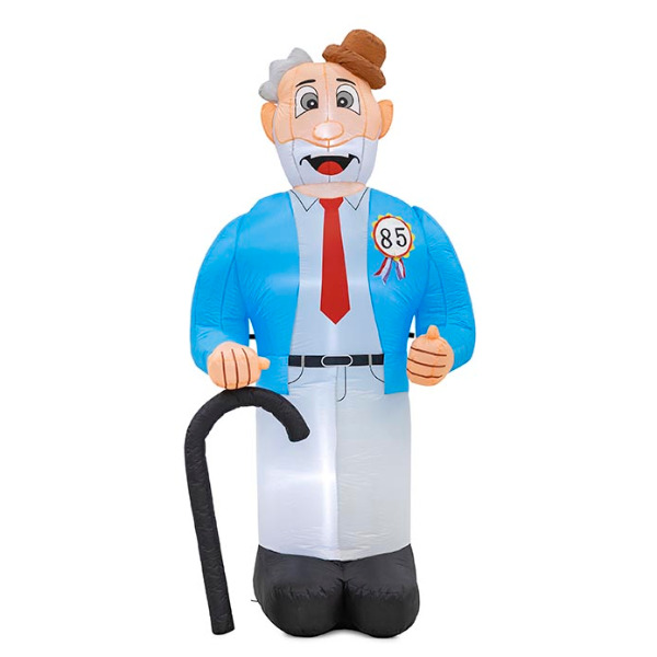 Indoor Jarige man wandelstok 2,3m