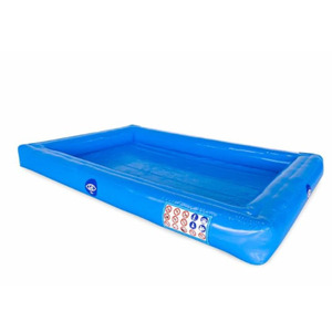 Inflatable ballenbakbad - Blauw