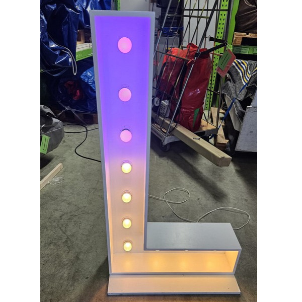 Lichtletters - Love (roze/warm wit)