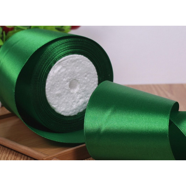 Lint opening Donkergroen 7,5cm - 25m