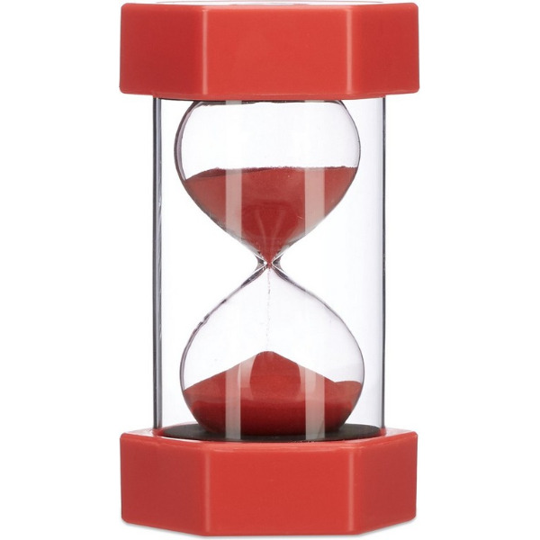 Mega Zandloper 30 minuten - Rood