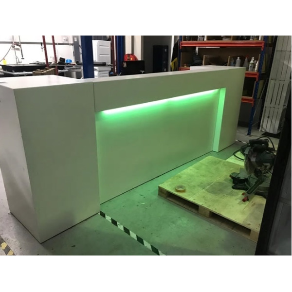Mobiele voorzetbar met Led