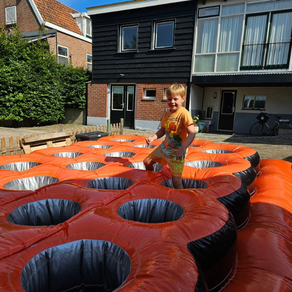 Modulaire stormbaan - Tire run 5m