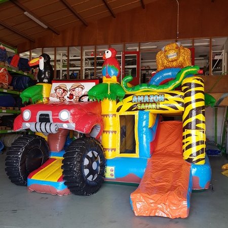 Springkussen Multiplay Safari Jeep