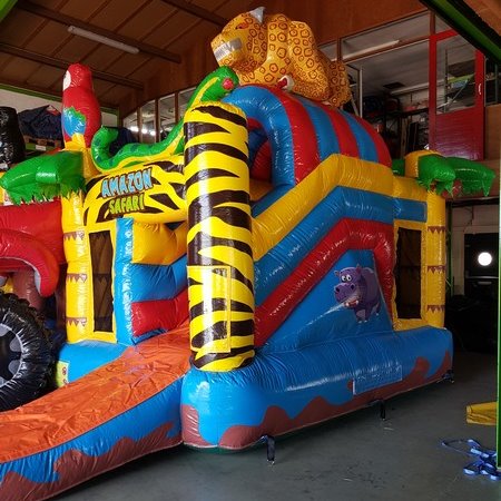 Springkussen Multiplay Safari Jeep