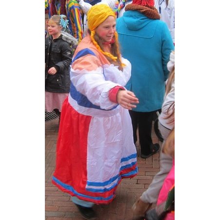 Mascottepak Opblaasbaar kostuum - Boerin