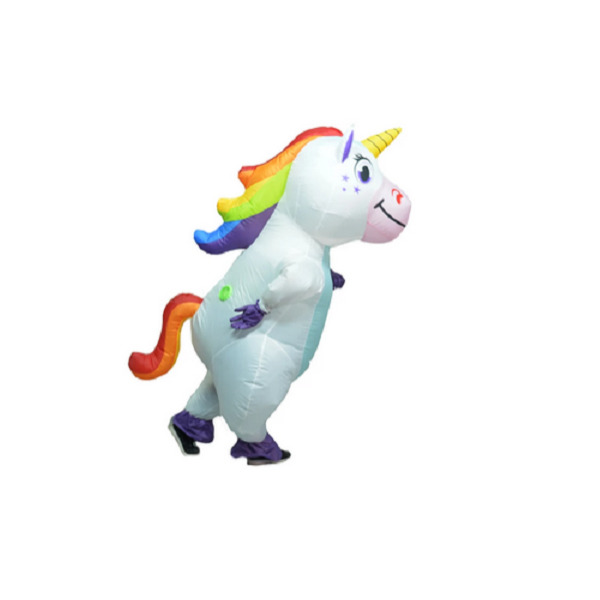 schuur rouw te veel Mascottepak Opblaasbaar kostuum - Unicorn (eenhoorn)