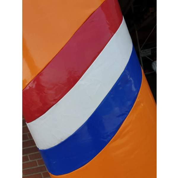 Opblaasbare feestboog - oranje