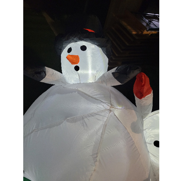 Opblaasfiguur - Sneeuwpoppenchaos-125cm